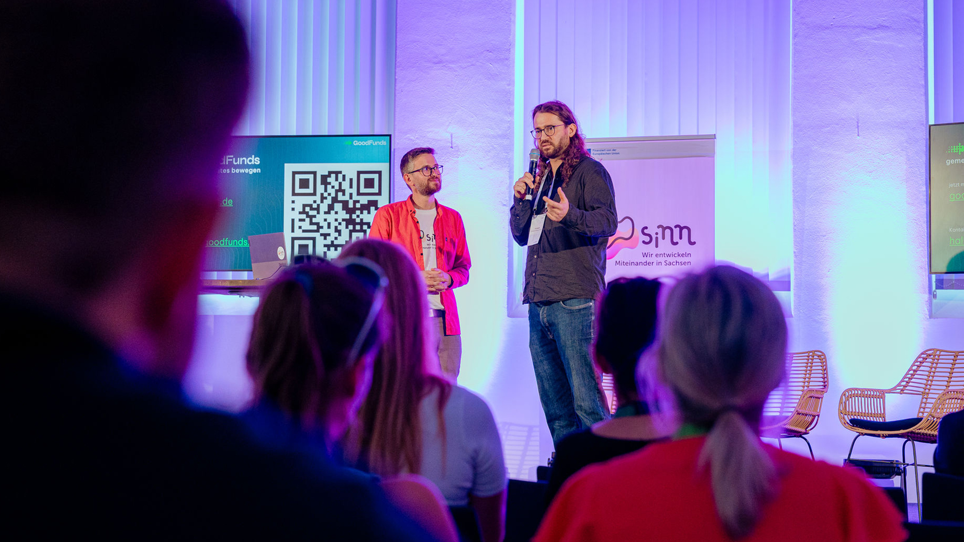 Pitch auf der SINN Roadshow+ auf der Sächsischen Innovationskonferenz