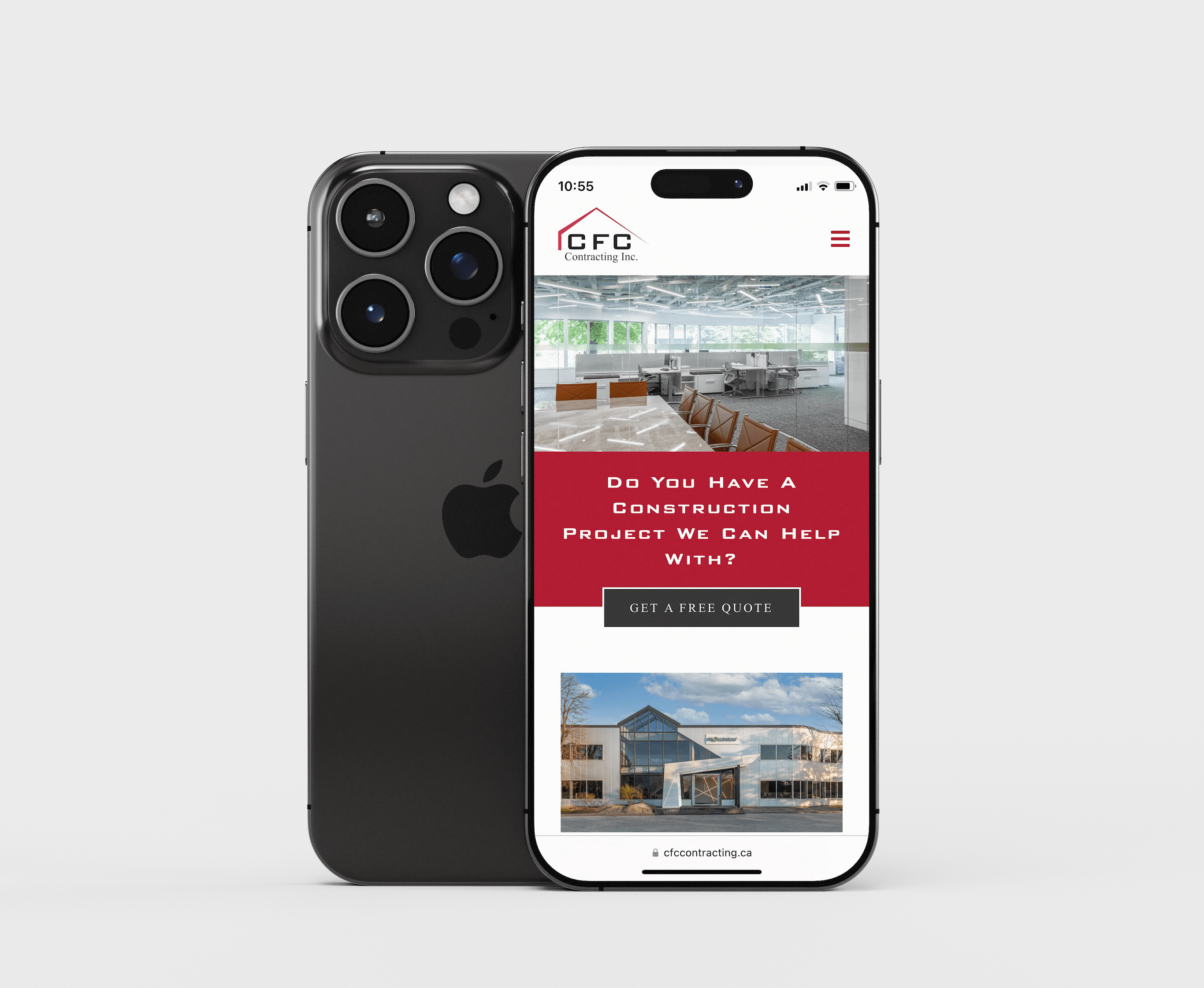 CFC Contracting project by CherryTree Agency