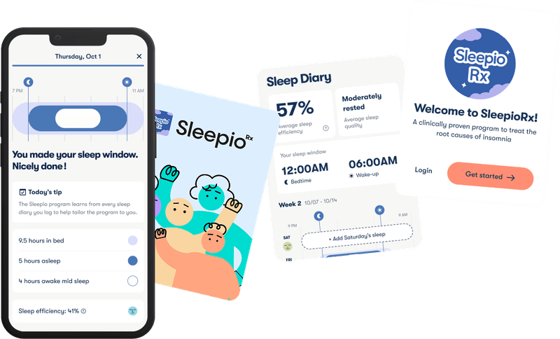Sleepio Rx Digital CBT-I Treatment | SleepioRx