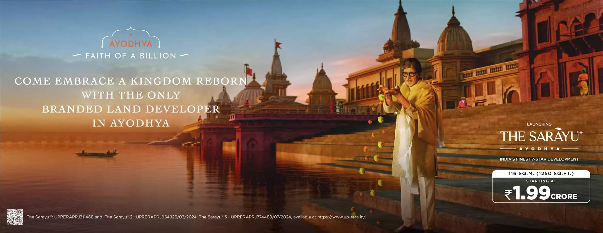 The Sarayu Ayodhya by The House of Abhinandan Lodha