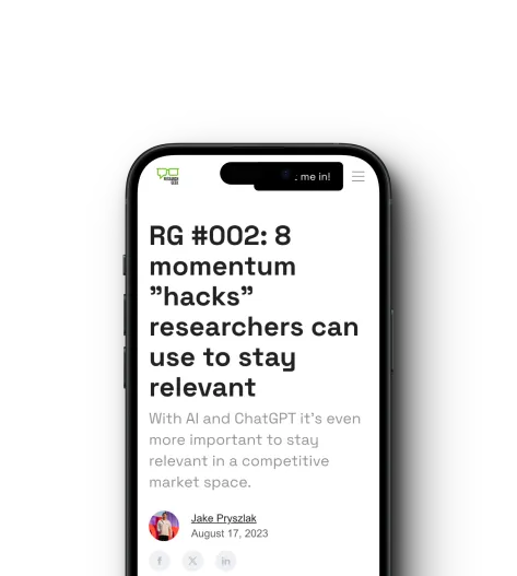 A screengrab of the newsletter issue