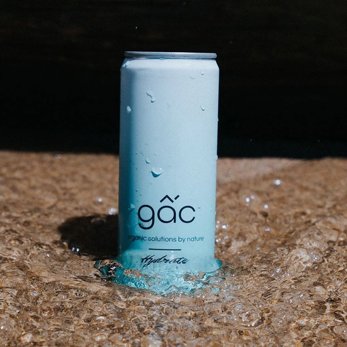 GAC Life original flavor health drink can, showing full label illustration and brand identity