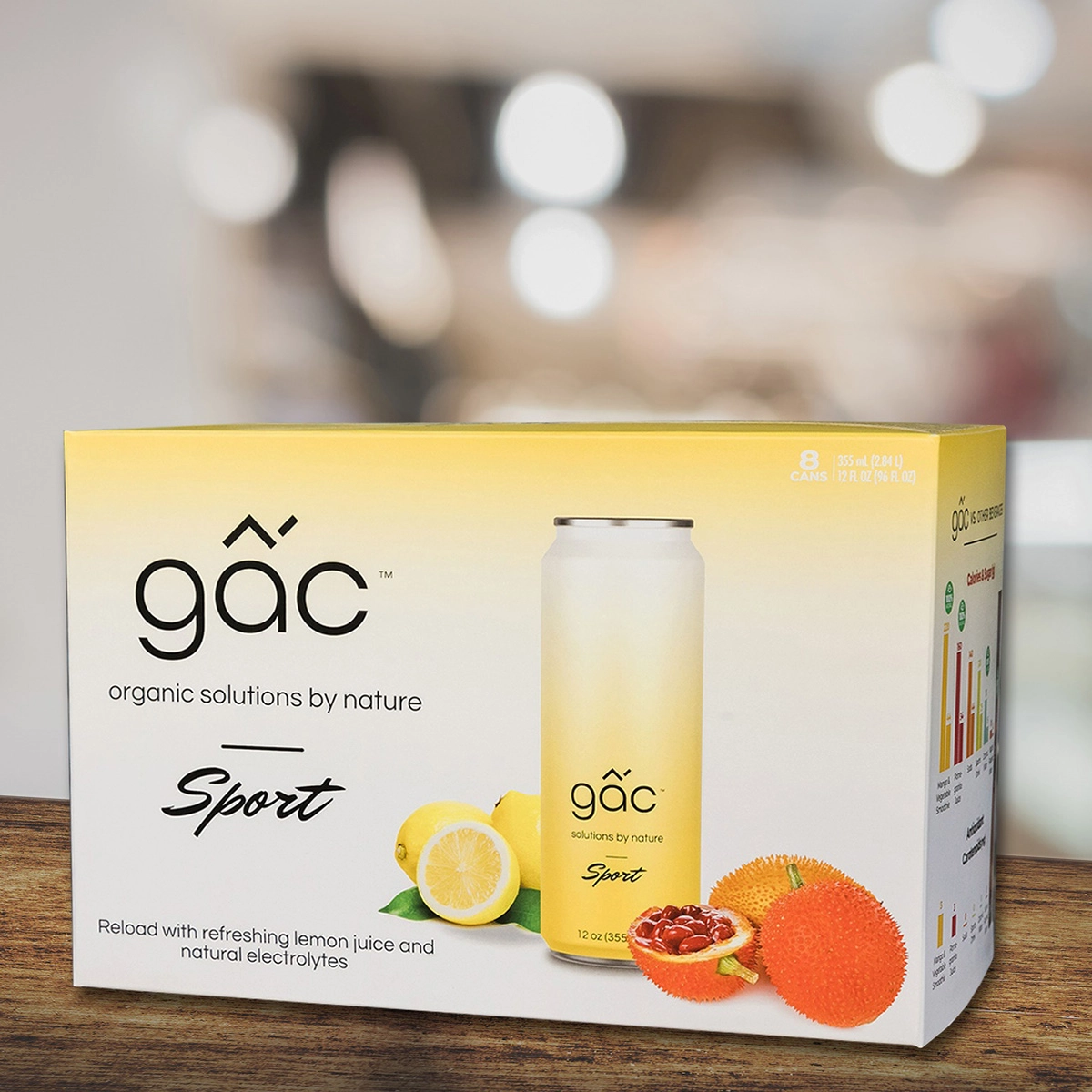 GAC Life shipping carton packaging design, showing outer box graphics and structural design