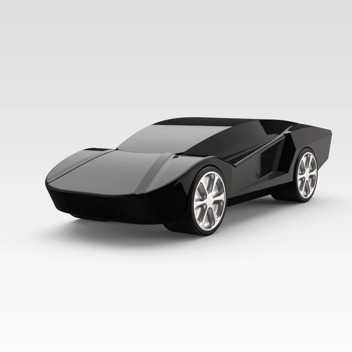 Toymint luxury edition toy car with plastic body and polished finish