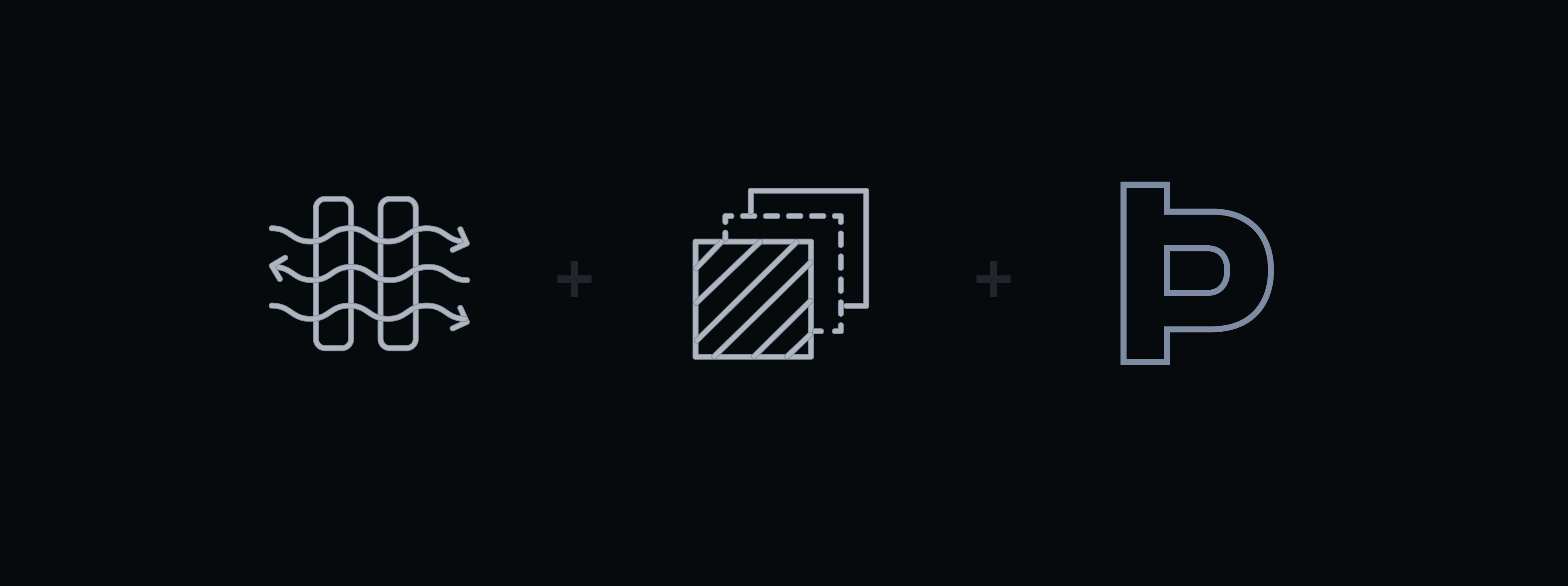 Sketches of three symbols used to communicate the Þétt logomark was created and formed.