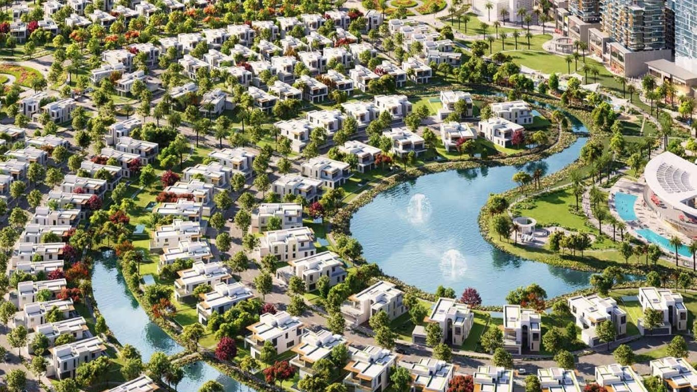 Modern residential development in Dubai