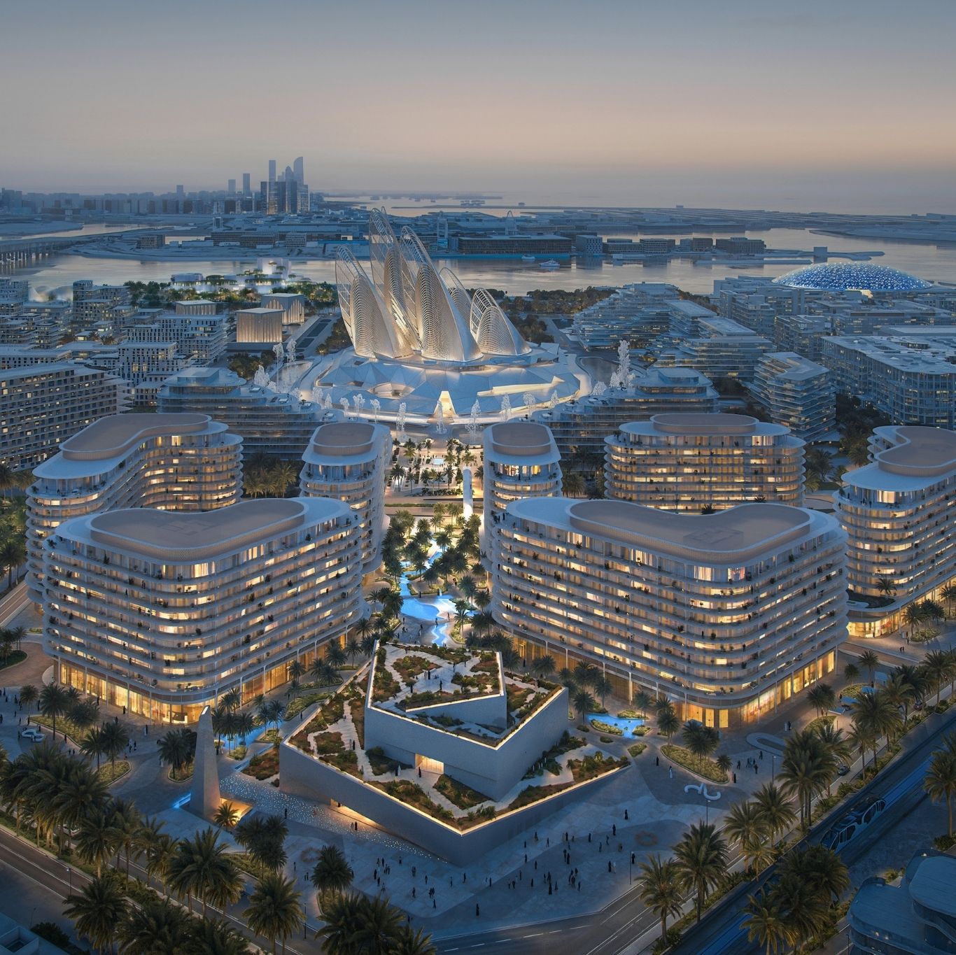 Luxury living on Saadiyat Island Abu Dhabi