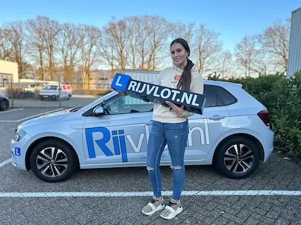 Rijvlotrijder geslaagde voor auto