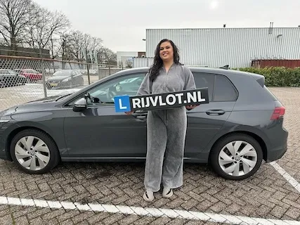 Rijvlotrijder geslaagde voor auto