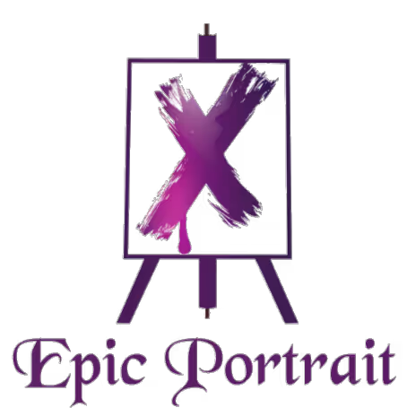 Logo EpicPortrait, portraits personnalisés artistiques