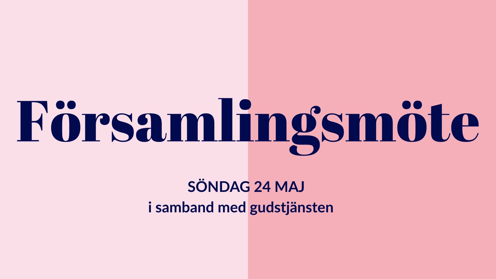 Församlingsmöte