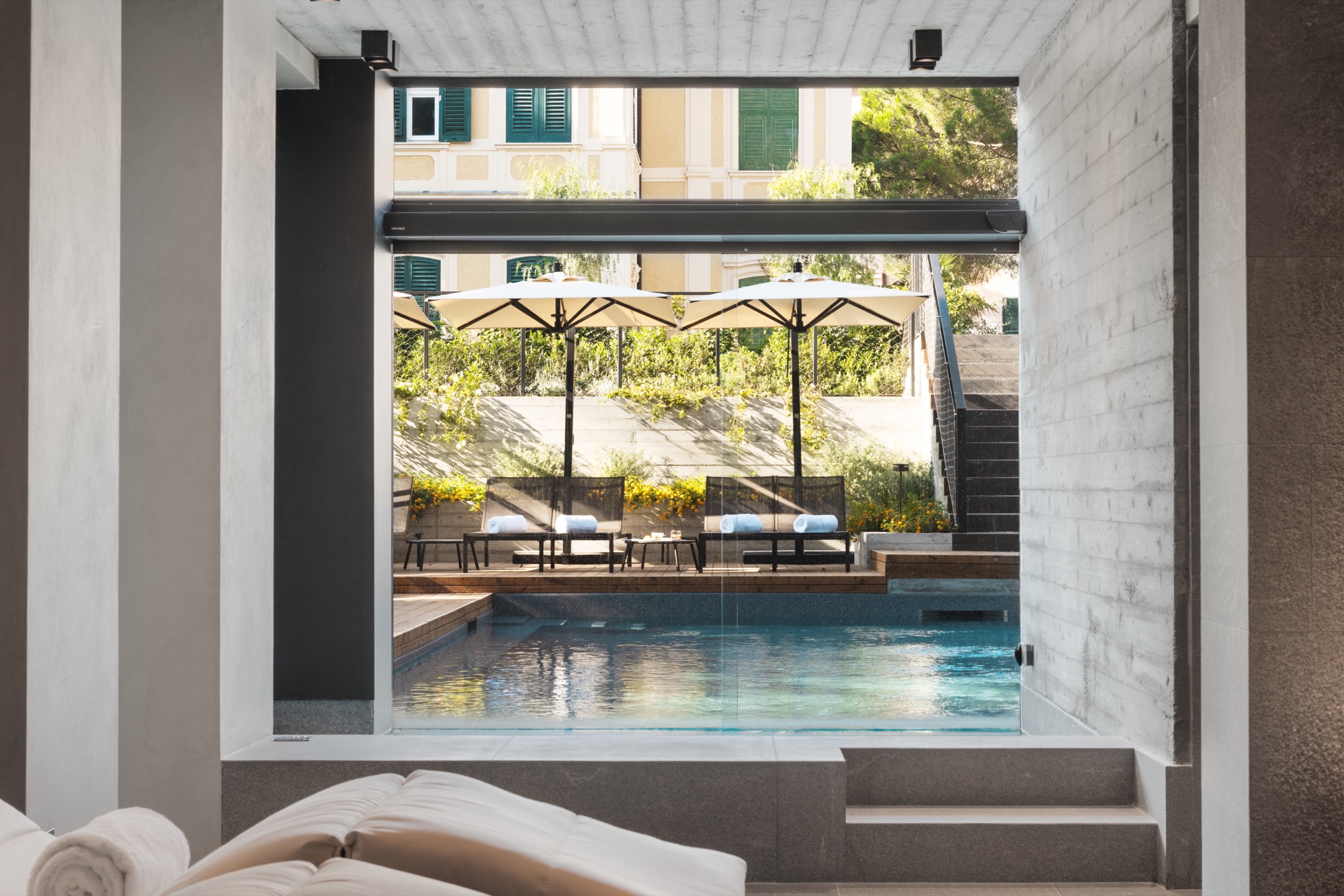 Spa area at Capitolo Riviera stay