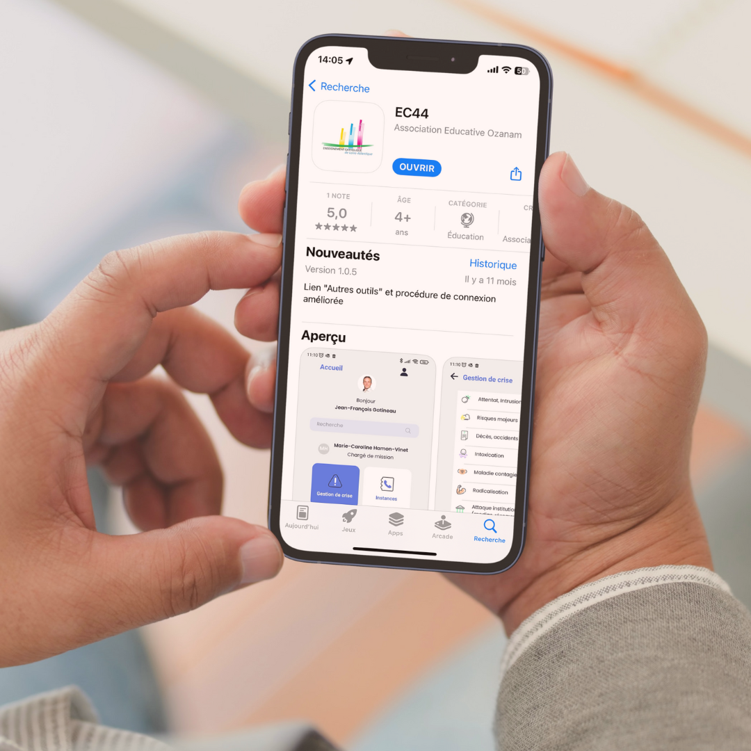 application mobile ec44