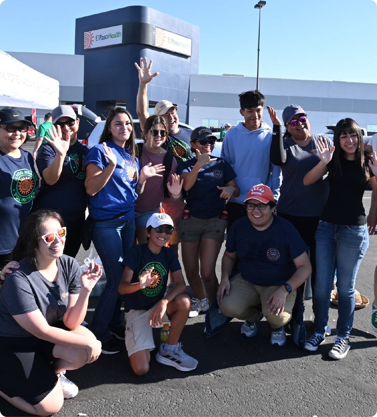 EPH Image: Volunteers at El Paso Health