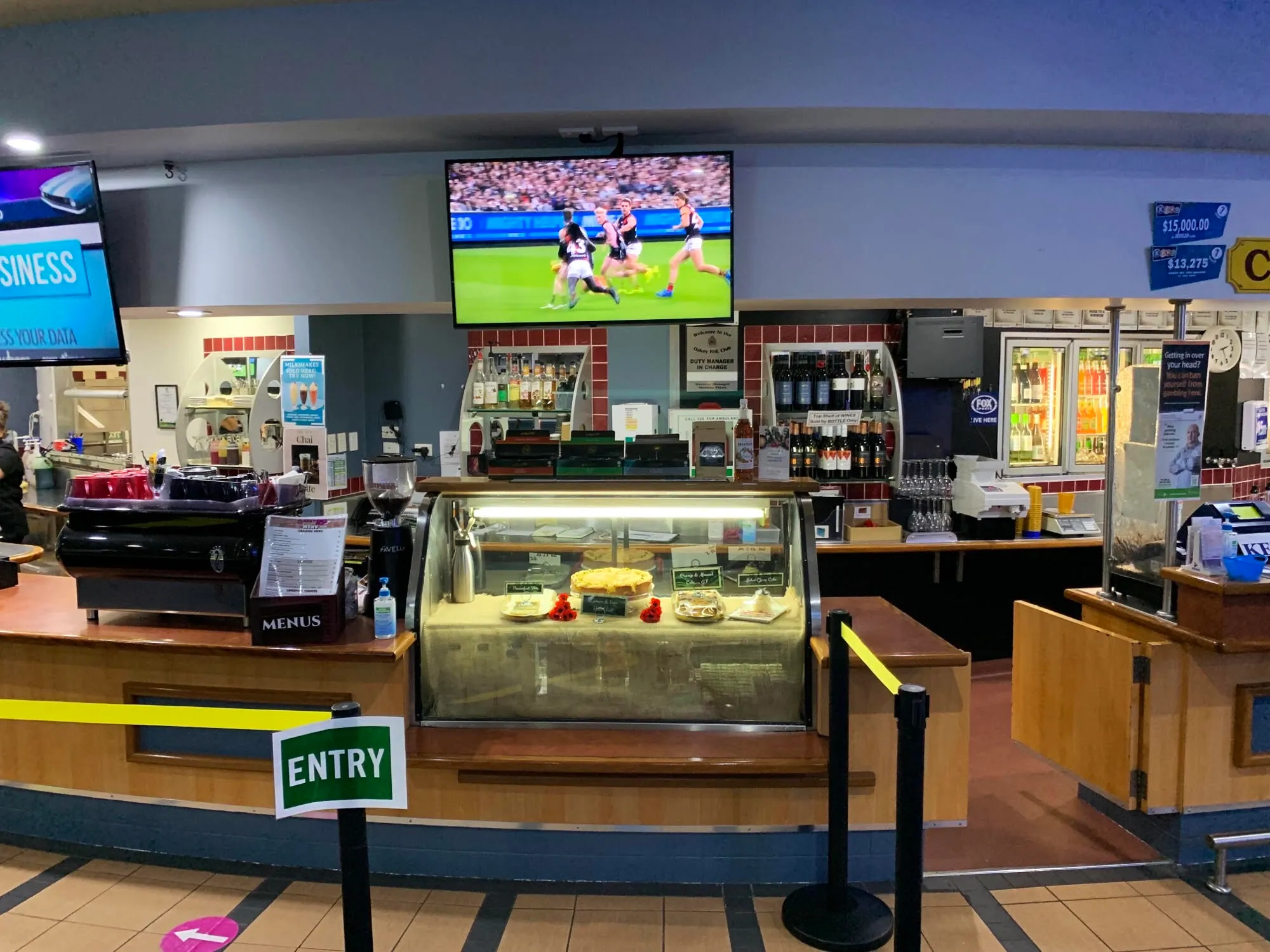 The Big Picture Group's LED setup at Oakey RSL