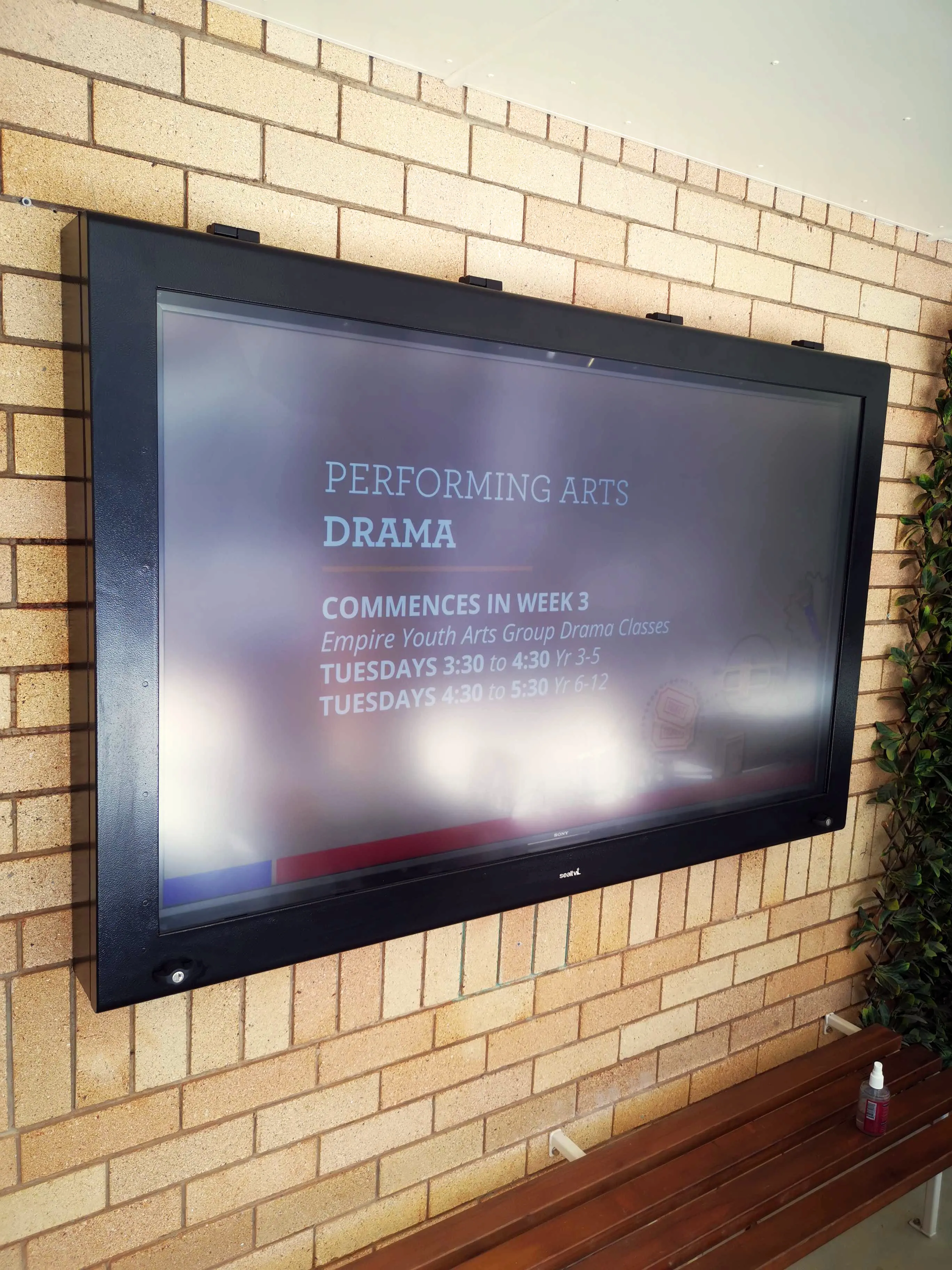 The Big Picture's Digital Signage project at TAS