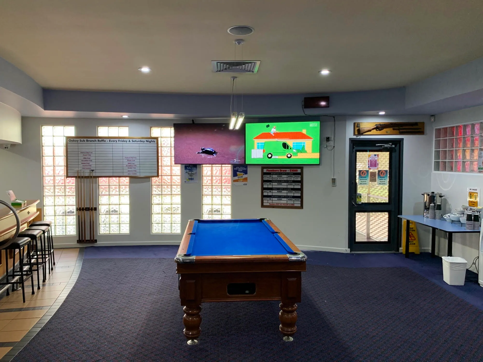 The Big Picture Group LED setup at Oakey RSL Club