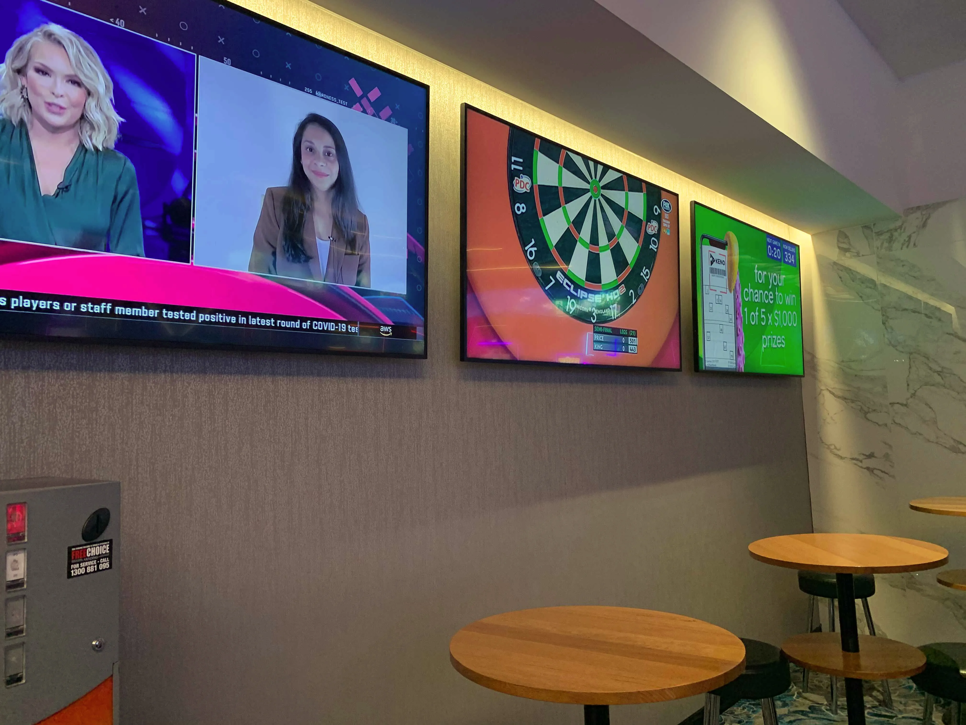 Toowomba Sports Club LED Setup