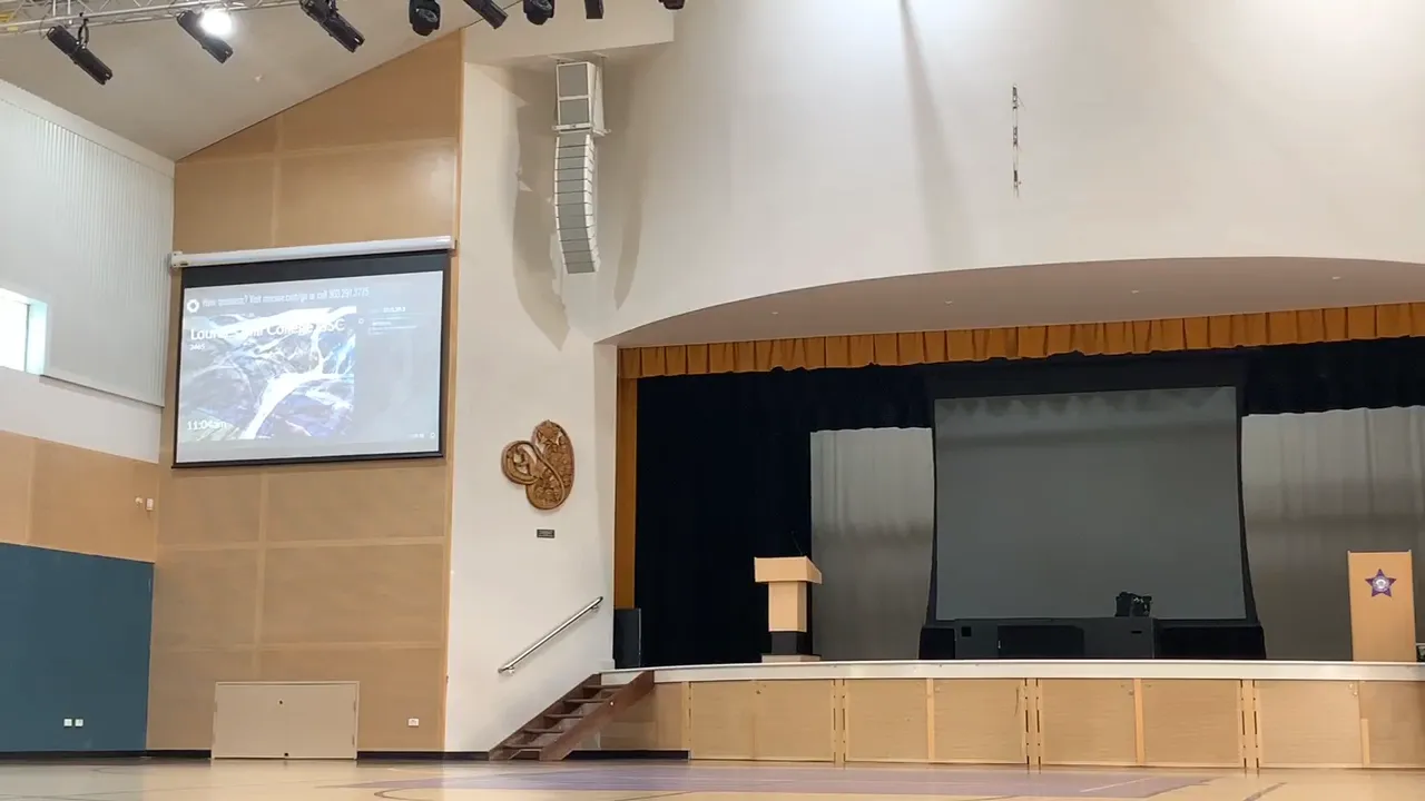 Loudes Hill College Multipurpose Hall LED