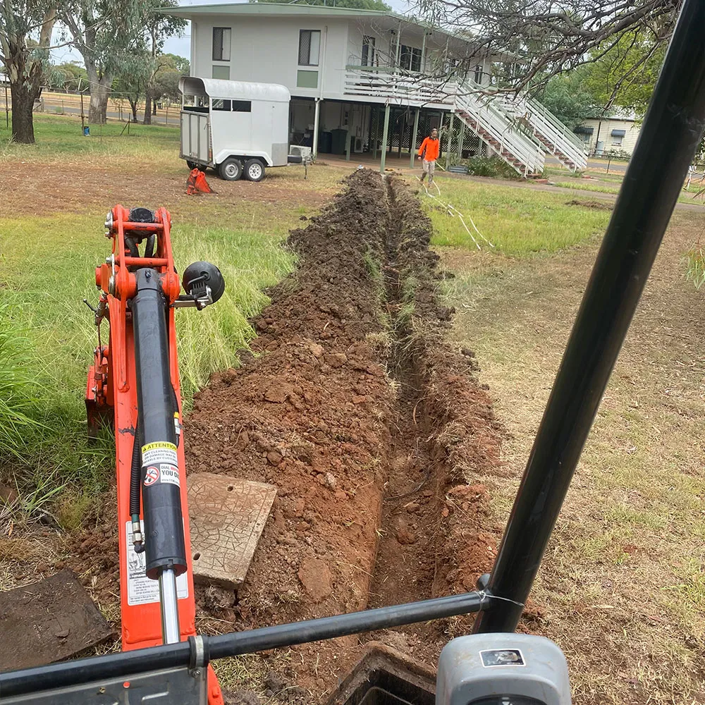 The Big Picture Dig Down and Trenching Project