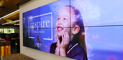 The Springfield Anglican College Videowall