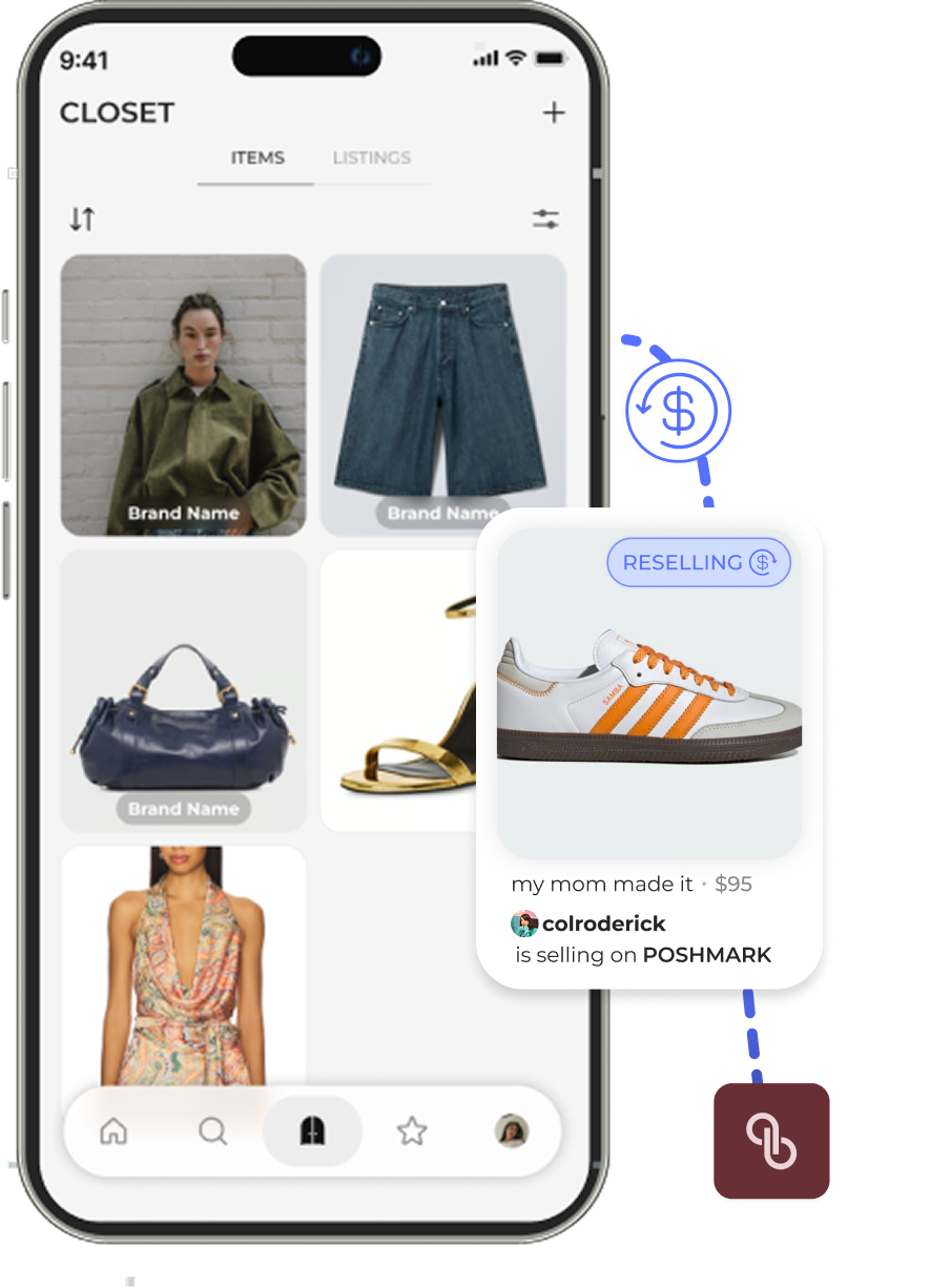Garde-Robe wishlist mobile app
