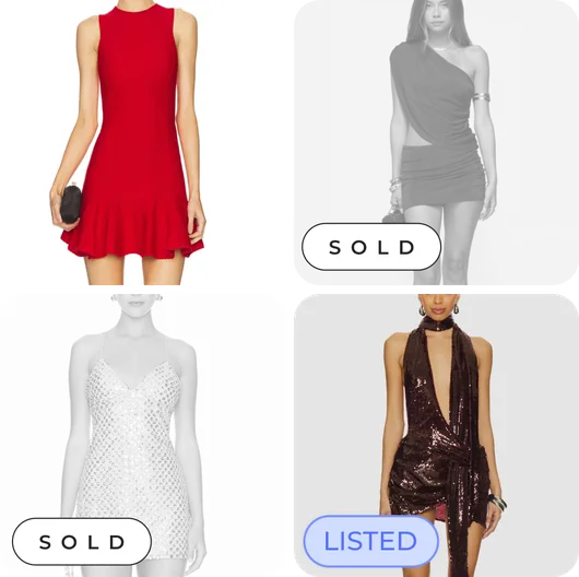 Automatic resale listing created from a closet item in Garde-Robe