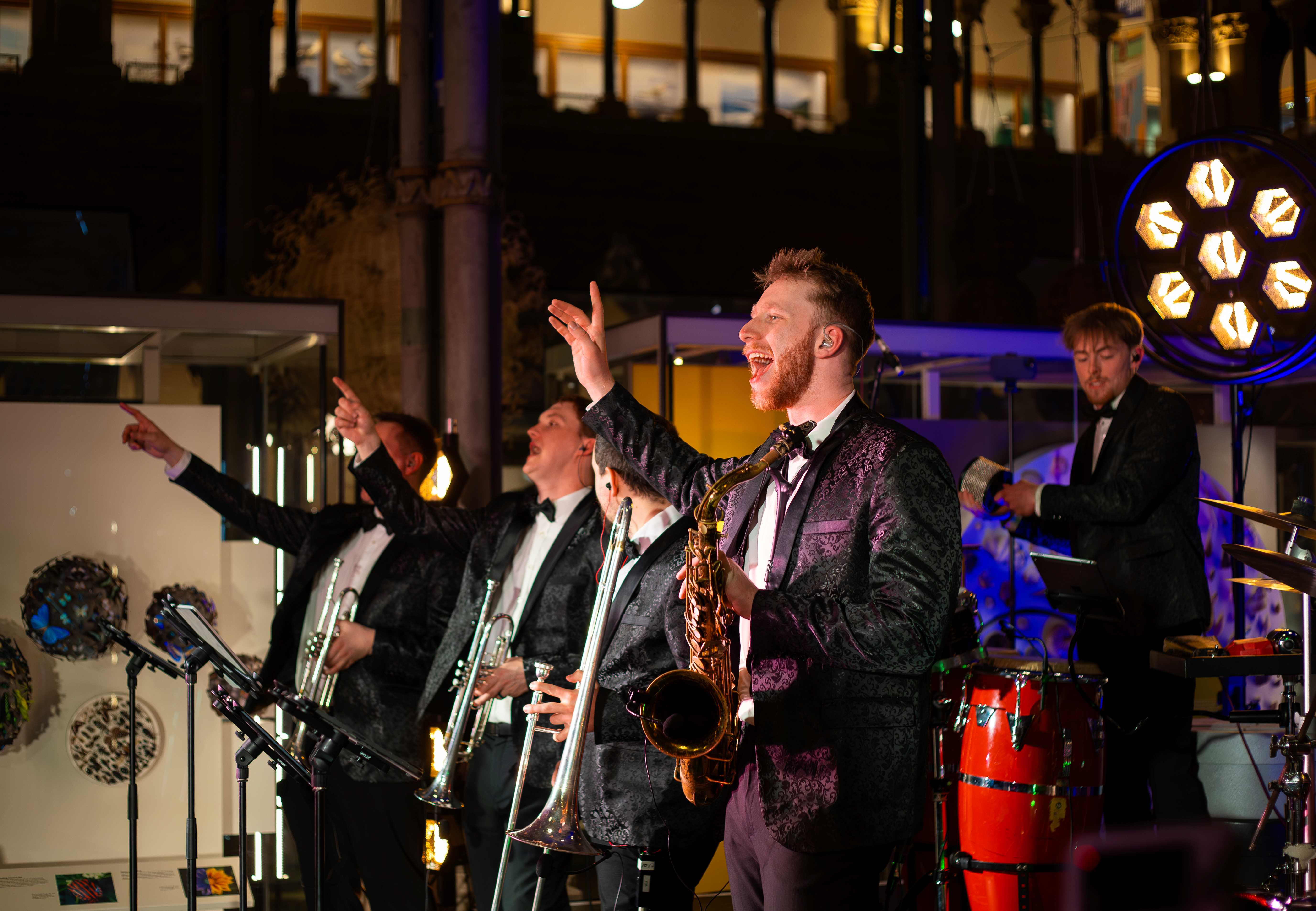 Trumpets and Saxophone