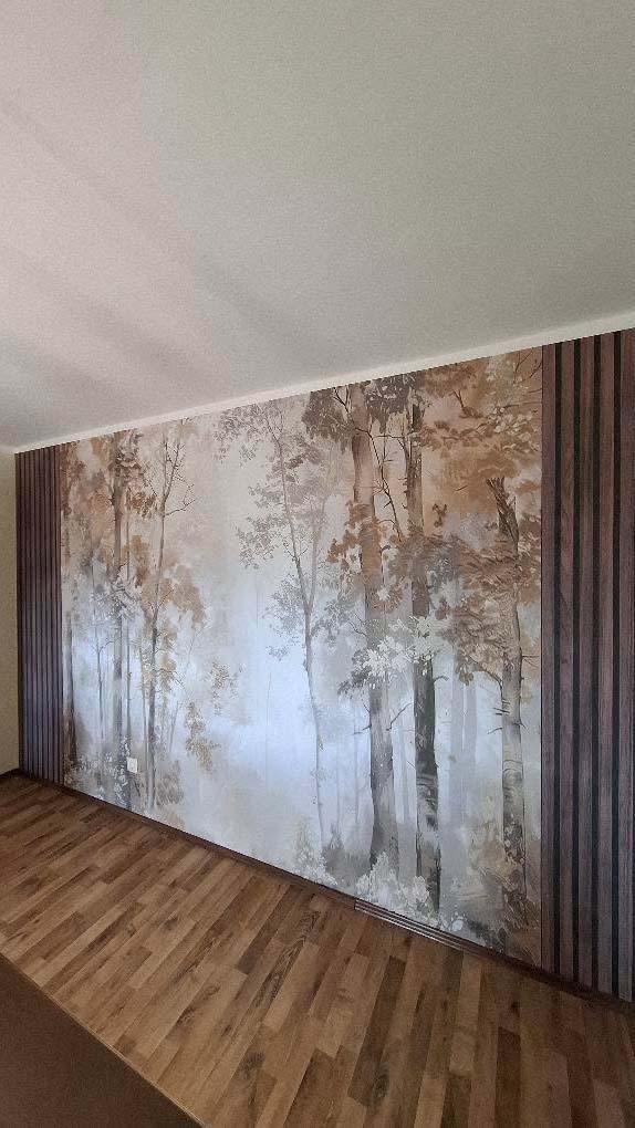 Samostalna montaža samolepljive tapete sa imitacijom letvica