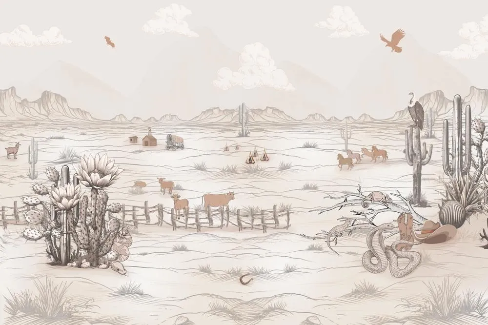 Divlji Zapad foto tapeta