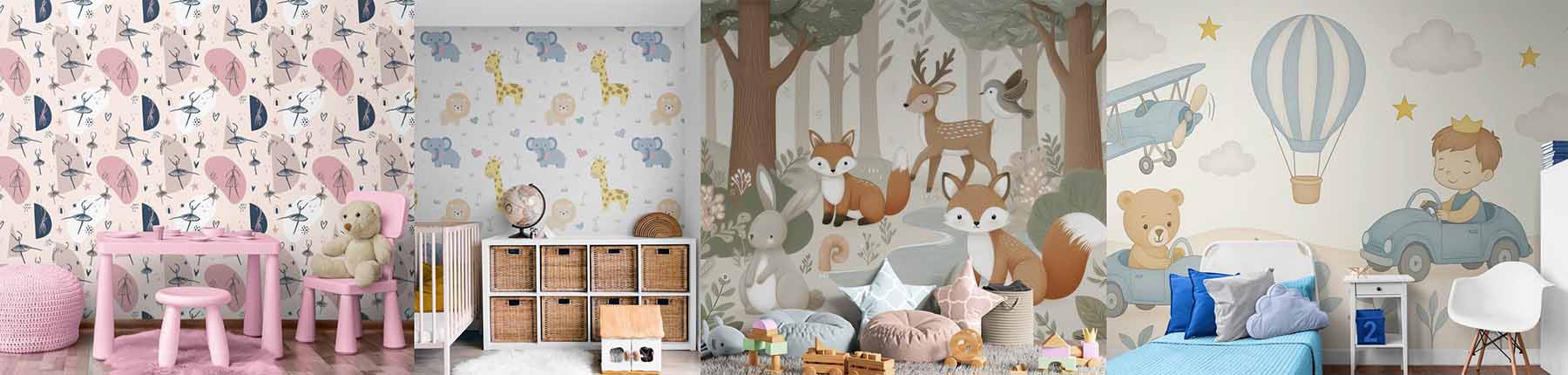 Dečije tapete za zid: trendovi u 2026, saveti i inspiracija