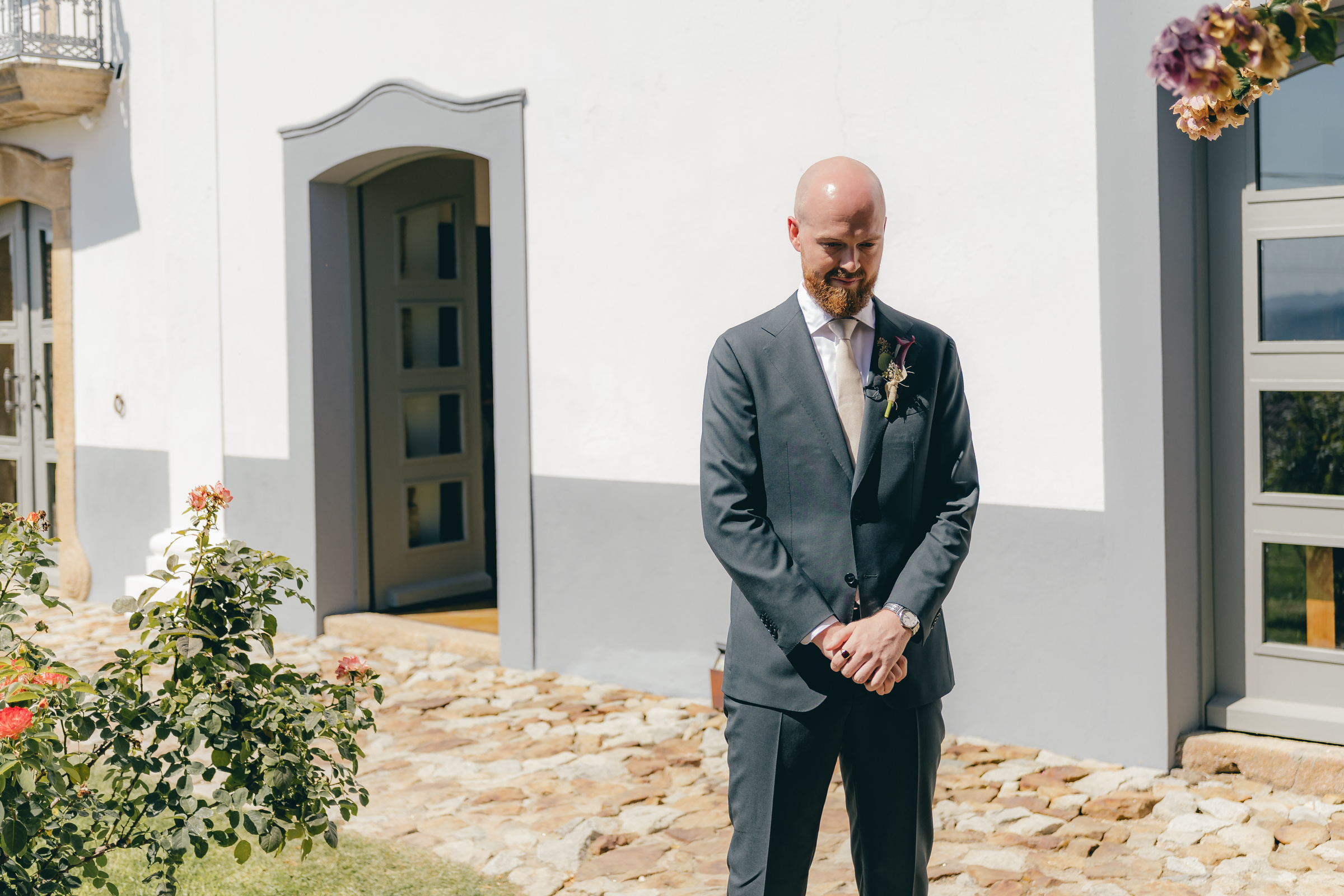 Melissa und Anders bei ihrem First Look