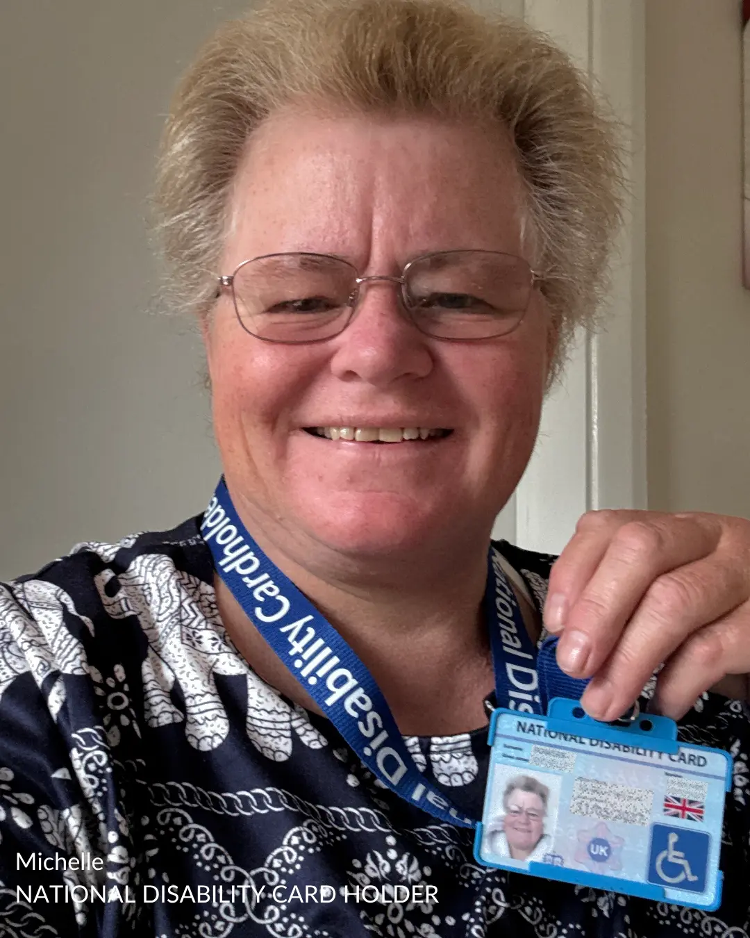 is national disability card legitimate? card holder testimonial photo