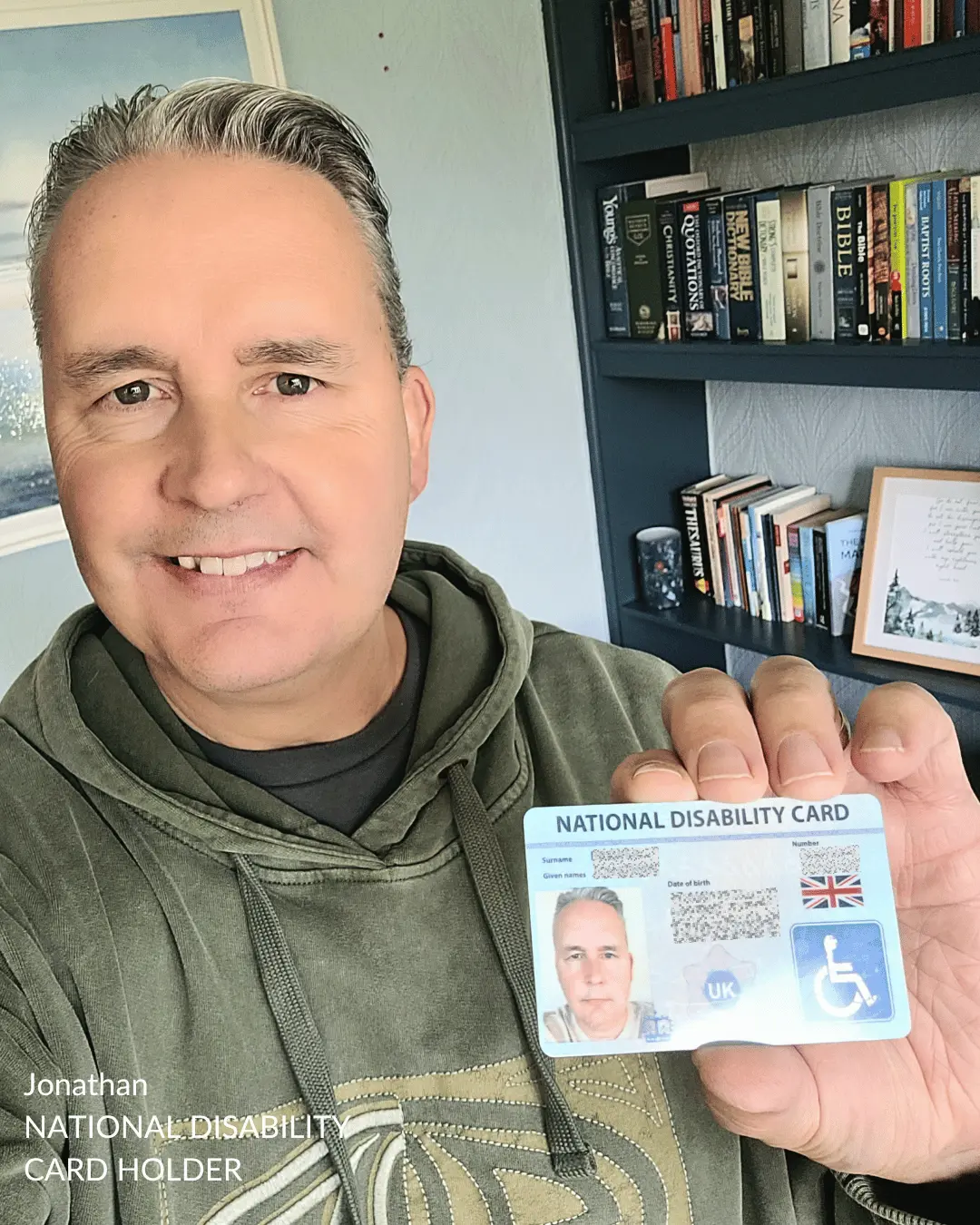 is national disability card legitimate? card holder testimonial photo