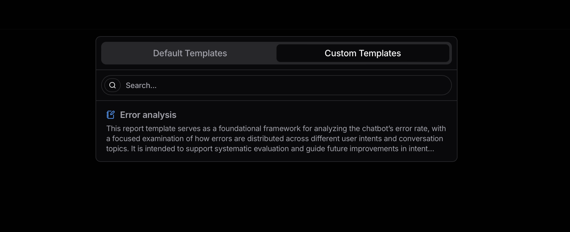 New Feature: Create a new topic