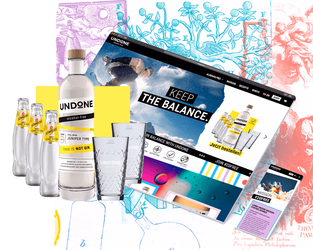 maxwbr design Onlineshop & Website für UNDONE