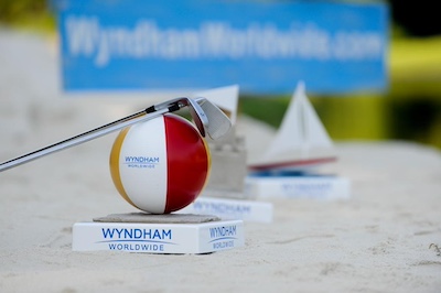 resin beach ball tee marker