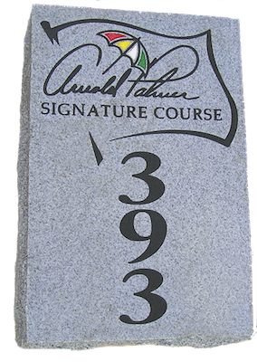 yardage marker