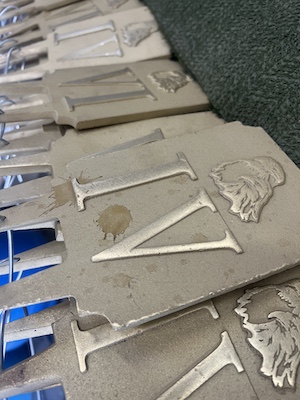 weathered tee markers