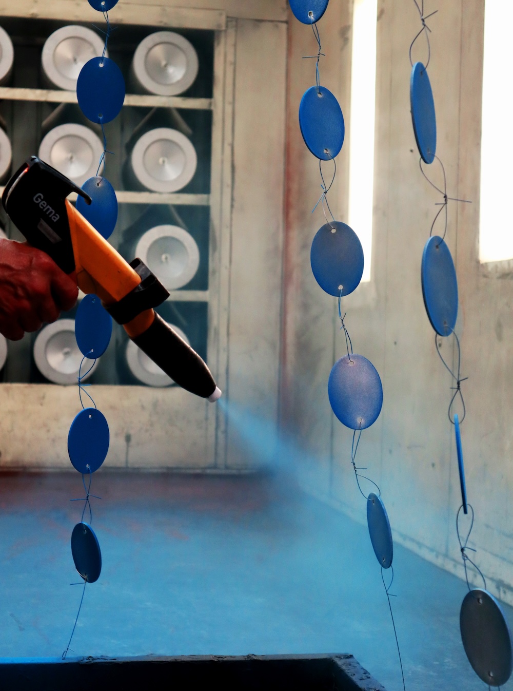 powder coating process