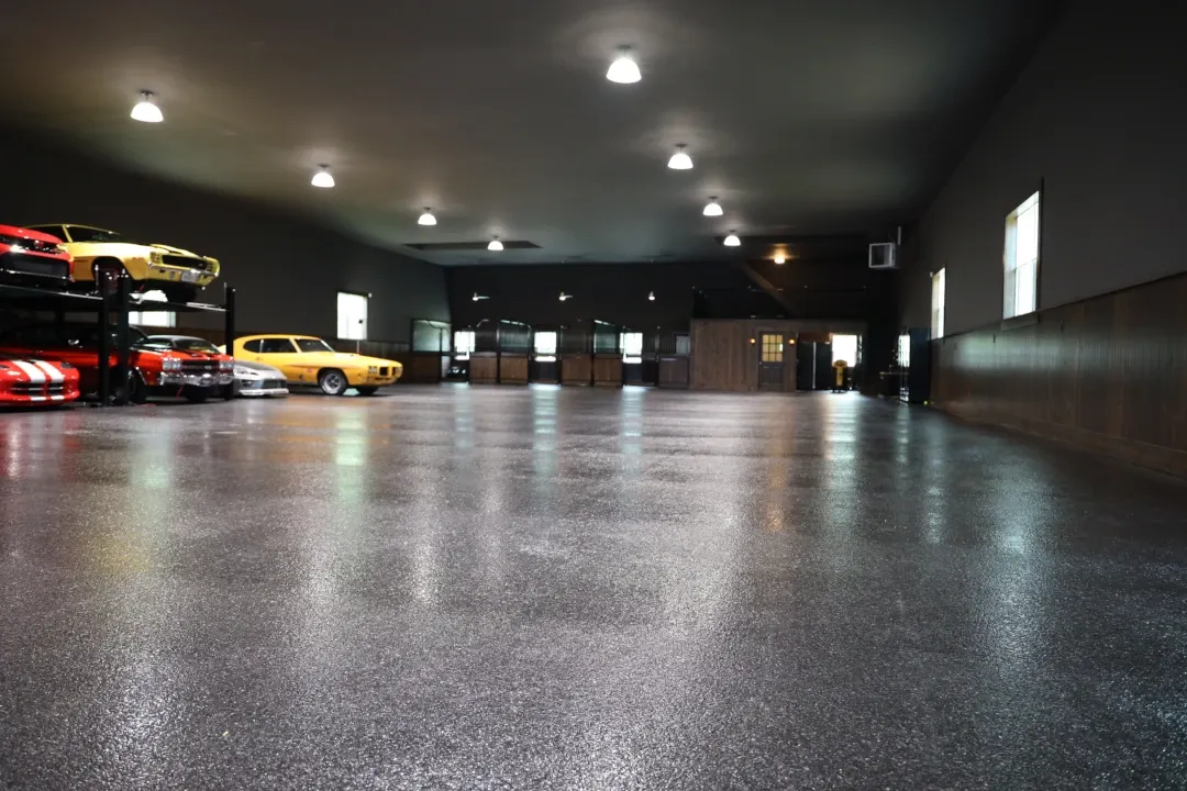 classic cars in auto shop