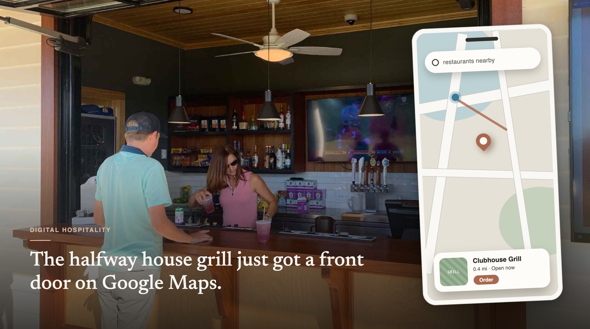 Google Maps Can Now Sell Your Halfway House Burger — Here's Why That Matters for Golf