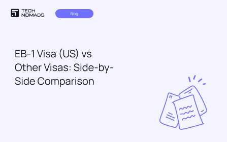 EB-1 Visa (US) vs Other Visas: Side-by-Side Comparison