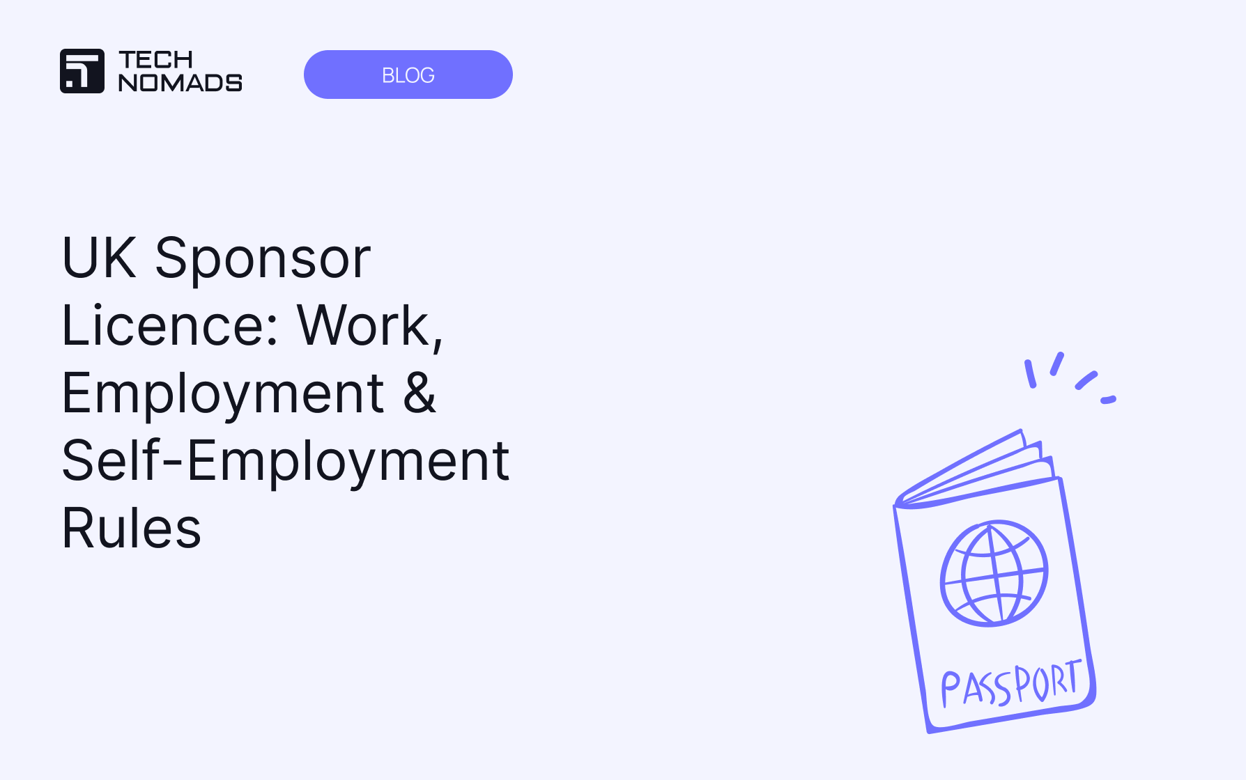 UK Sponsor Licence: Work, Employment & Self-Employment Rules