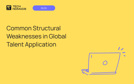 Common Structural Weaknesses in Global Talent Application