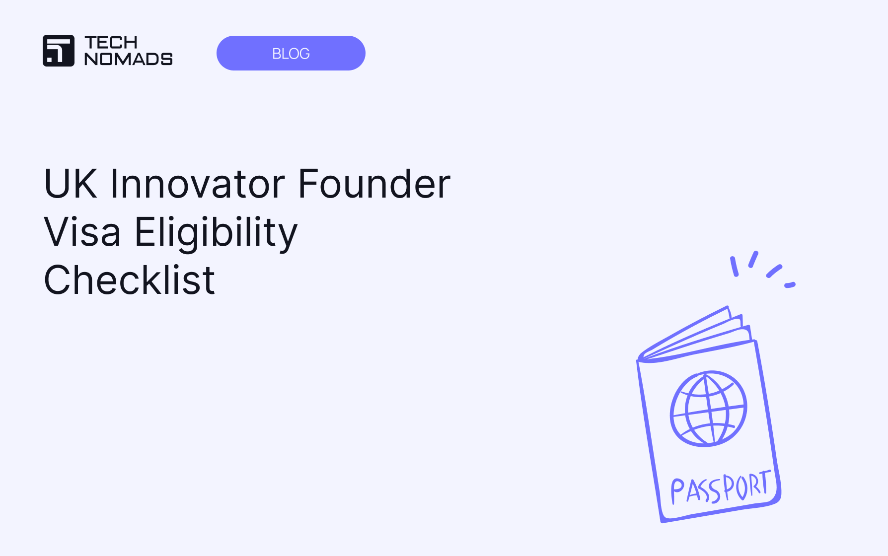 UK Innovator Founder Visa Eligibility Checklist