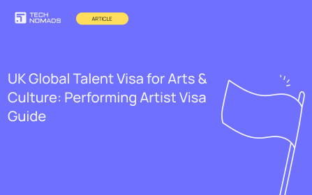 UK Global Talent Visa for Arts & Culture: Performing Artist Visa Guide
