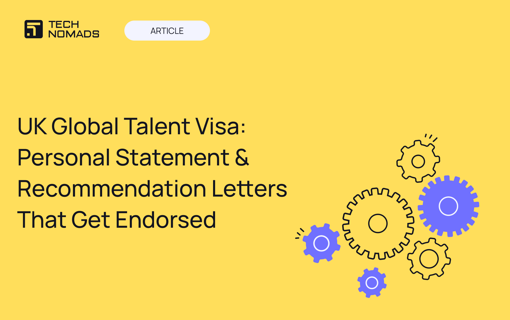 UK Global Talent Visa: Personal Statement & Recommendation Letters That Get Endorsed