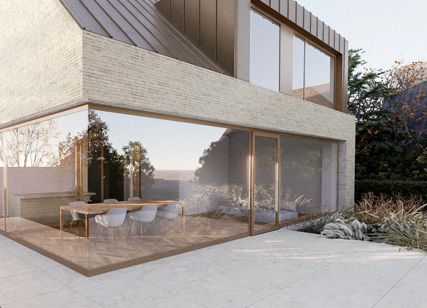 Neubau eines freistehenden Einfamilienhauses in Düsseldorf