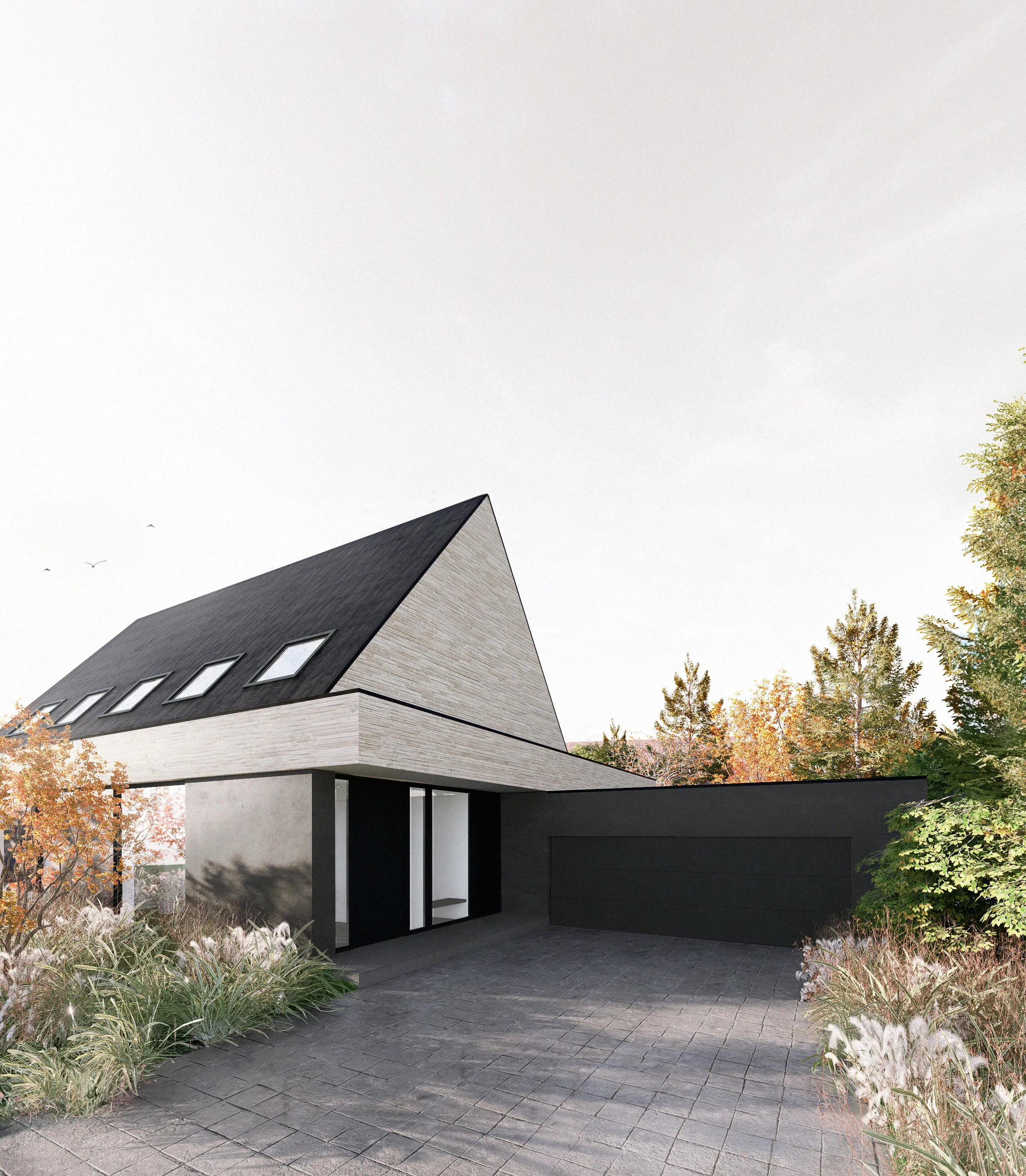 Neubau eines Einfamilienhauses verbindet Moderne und Tradition